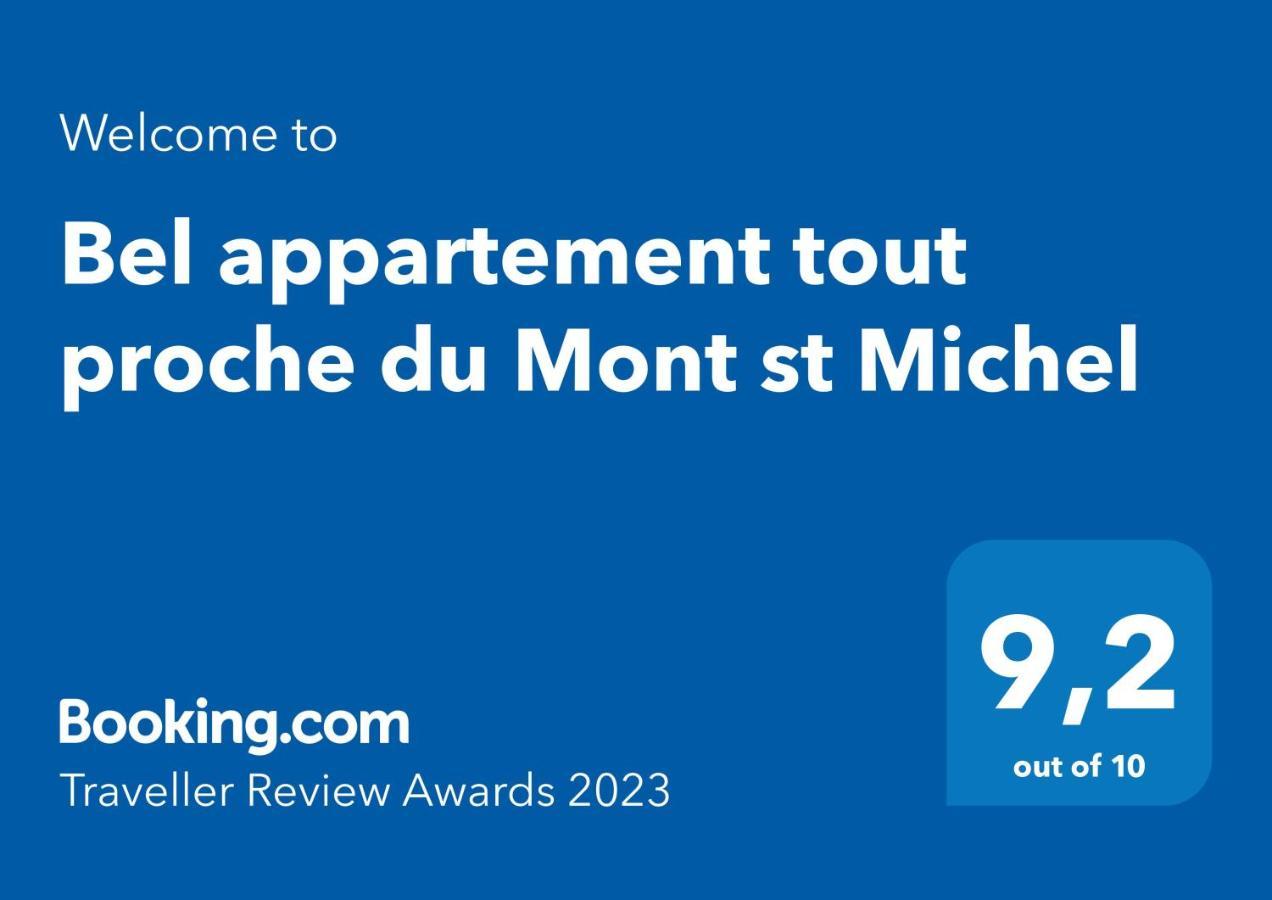 Bel Appartement Tout Proche Du Mont St Michel Ποντορσόν Εξωτερικό φωτογραφία